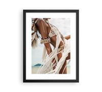 Affiche Poster 30x40cm Tableaux Image Photo Femme Liberté Exotisme Wall Art