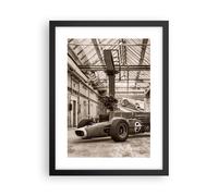 Poster Cadre Noir 30x40 cm Affiche Architecture Autos - 4918 - P2B