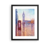 Affiche Poster 30x40cm Tableaux Image Photo Grand Ben Parapluie Wall Art