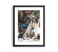 Affiche Poster 30x40cm Tableaux Image Photo Jeunes Mariés Amour Paysage Wall Art