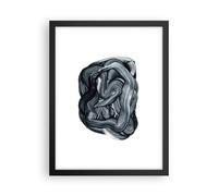 Affiche Poster 30x40cm Tableaux Image Photo L'Abstraction Black Flou Wall Art