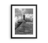 Affiche Poster 30x40cm Tableaux Image Photo Lanterne Mer Portugal Wall Art