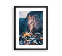 Affiche Poster 30x40cm Tableaux Image Photo Lauterbrunnen Suisse Vallée Wall Art