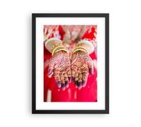 Affiche Poster 30x40cm Tableaux Image Photo Mains Oriental Patterns Wall Art