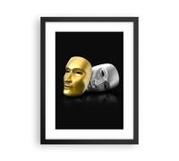 Affiche Poster 30x40cm Tableaux Image Photo Masque théâtre scène acteur Wall Art