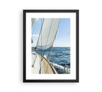 Affiche Poster 30x40cm Tableaux Image Photo mer croisière voile Wall Art