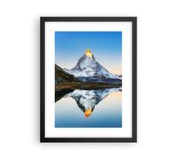 Affiche Poster 30x40cm Tableaux Image Photo Montagnes Pic Cervin Wall Art