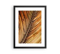 Affiche Poster 30x40cm Tableaux Image Photo Orange Feuille Tropical Wall Art