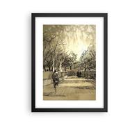 Affiche Poster 30x40cm Tableaux Image Photo parc promenade arbre Wall Art