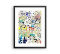 Affiche Poster 30x40cm Tableaux Image Photo Rue graffiti mur murale Wall Art