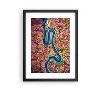 Affiche Poster 30x40cm Tableaux Image Photo Sinueux Chemin Forêt Wall Art