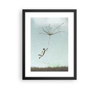 Affiche Poster 30x40cm Tableaux Image Photo Vintage Irréel Métaphore Wall Art