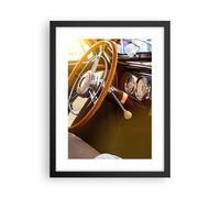 Affiche Poster 30x40cm Tableaux Image Photo Voiture Rétro Millésime Wall Art