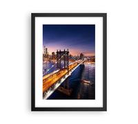 Affiche Poster 30x40cm Tableaux Image Usa america new york manhattan Wall Art