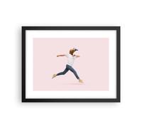 Affiche Poster 40x30cm Tableaux Image Anthropomorphisation Homme Canard Art