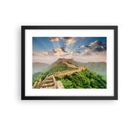Affiche Poster 40x30cm Tableaux Image Mur Montagne asiatique porcelaine Art