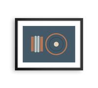 Affiche Poster 40x30cm Tableaux Image Photo Abstrait Moderne Motifs Wall Art