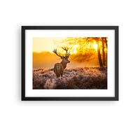 Affiche Poster 40x30cm Tableaux Image Photo Automne paysage nature feuille Art