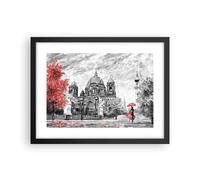 Affiche Poster 40x30cm Tableaux Image Photo Cathédrale Berlin Amoureux Wall Art