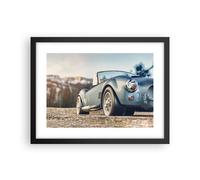 ARTTOR Affiche Decoration Murale Cobra Sport Voiture Moderne Poster Cadre Noir 40x30cm Deco Affiches Murales Tableau Decoration Salon Chambre Cuisine Wall Art Design Decor P2BAA40x30-4583