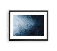 Affiche Poster 40x30cm Tableaux Image Photo Eau Bleu Peinture Wall Art