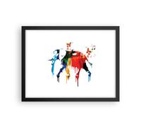 Affiche Poster 40x30cm Tableaux Image Photo Éléphant faune imaginaire Wall Art