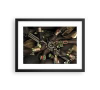 Affiche Poster 40x30cm Tableaux Image Photo Ethiopie Rituel Tribu Wall Art