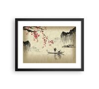 Affiche Poster 40x30cm Tableaux Image Photo Fleur Cerises Japon Wall Art