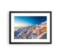 Affiche Poster 40x30cm Tableaux Image Photo Grèce île été Wall Art Decoration