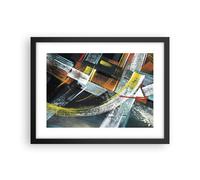 Affiche Poster 40x30cm Tableaux Image Photo L'Abstraction Graffiti Coloré Art
