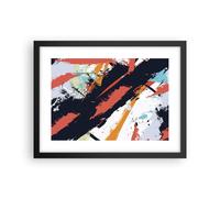 Affiche Poster 40x30cm Tableaux Image Photo L'Abstraction Graffiti Moderne Art