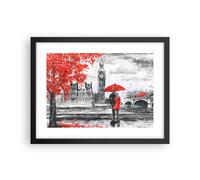 Affiche Poster 40x30cm Tableaux Image Photo Londres architecture grand ben Art