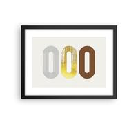 Affiche Poster 40x30cm Tableaux Image Photo Ovale Tapis Roulant Abstraction Art