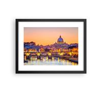 Affiche Poster 40x30cm Tableaux Image Photo Rome Italie basilique histoire Art