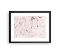 Affiche Poster 40x30cm Tableaux Image Photo Rose Marbre Renversé Wall Art