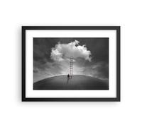 Affiche Poster 40x30cm Tableaux Image Photo Symbole Échelle Ciel Wall Art