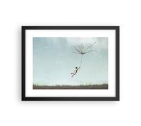 Affiche Poster 40x30cm Tableaux Image Photo Vintage Irréel Métaphore Wall Art