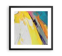 Affiche Poster 40x40cm Tableaux Image Impasse Peintures Tridimensionnel Art