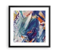 Affiche Poster 40x40cm Tableaux Image Les couleurs la peinture l'abstraction Art