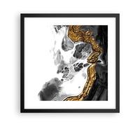 Affiche Poster 40x40cm Tableaux Image Photo Abstraction Renversé Contraste Art