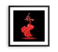 Affiche Poster 40x40cm Tableaux Image Photo danse danseuse Wall Art Decoration
