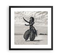 Affiche Poster 40x40cm Tableaux Image Photo Danseur Folk Oriental Wall Art