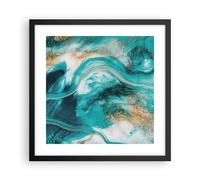Affiche Poster 40x40cm Tableaux Image Photo Eau Mer Océan Wall Art Decoration