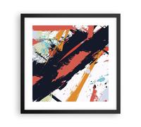 Affiche Poster 40x40cm Tableaux Image Photo L'Abstraction Graffiti Moderne Art