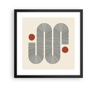 Affiche Poster 40x40cm Tableaux Image Photo Minimaliste Moderne Abstraction Art