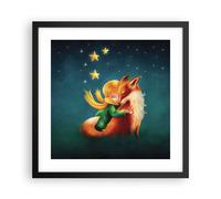 Affiche Poster 40x40cm Tableaux Image Photo Petit Prince novembre Wall Art