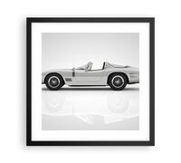 Affiche Poster 40x40cm Tableaux Image Photo Sportif Voiture Vintage Wall Art