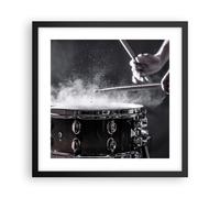 Affiche Poster 40x40cm Tableaux Image Photo Tambour Poussière Tambour Wall Art