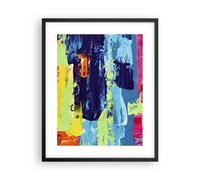 Affiche Poster 40x50cm Tableaux Image Abstraction conception graphiques Wall Art