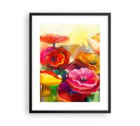 Affiche Poster 40x50cm Tableaux Image Fleurs Printemps Flore Jardin Wall Art